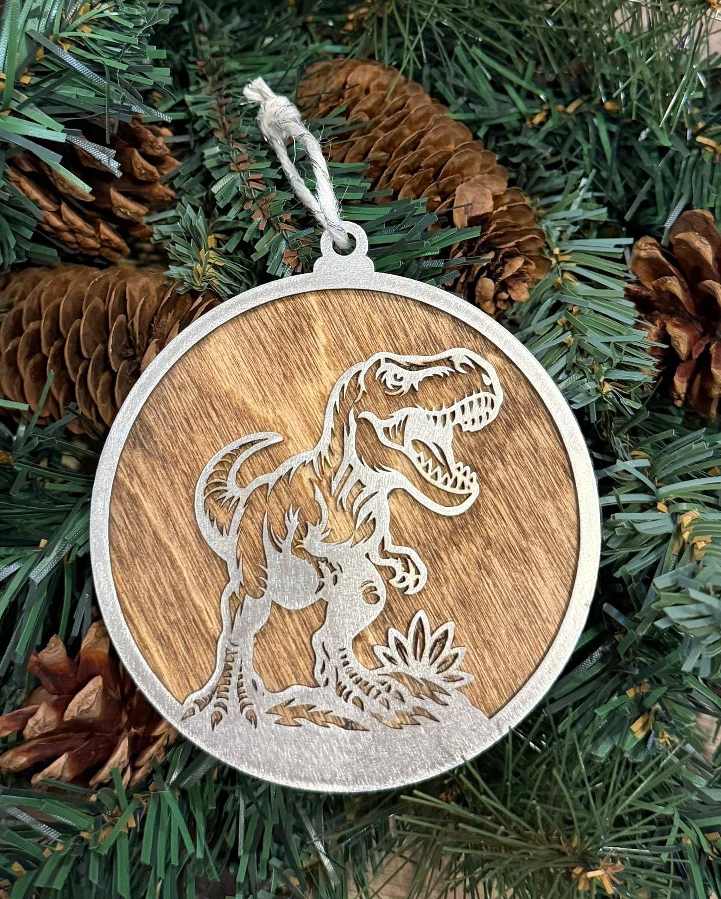 T-Rex Ornament — Valley Creations