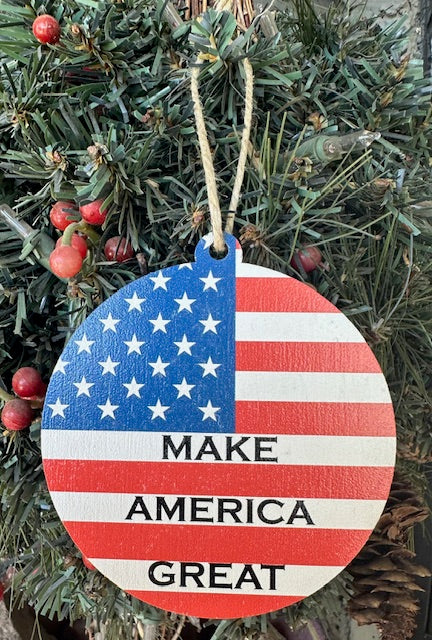 Make America Great Ornament –  Free Shipping