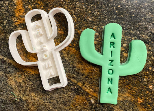 Customizable Cactus Cookie Cutter