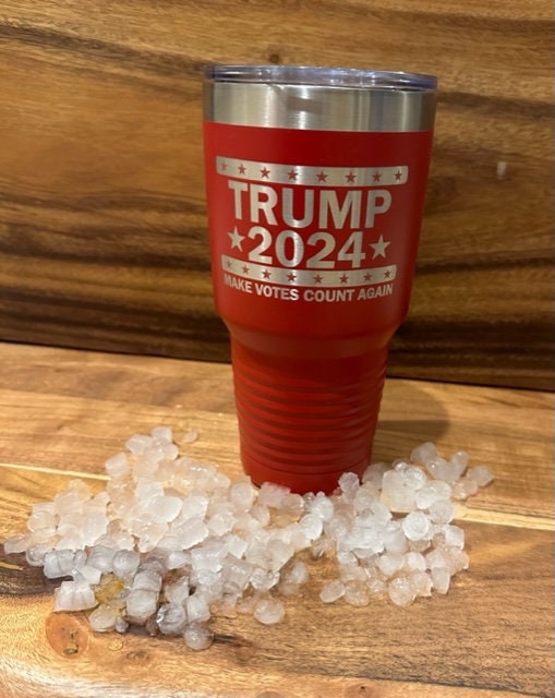 Trump 2024 Make Votes Count Again | Laser Engraved | Polar Camel | 30oz | Free Shipping