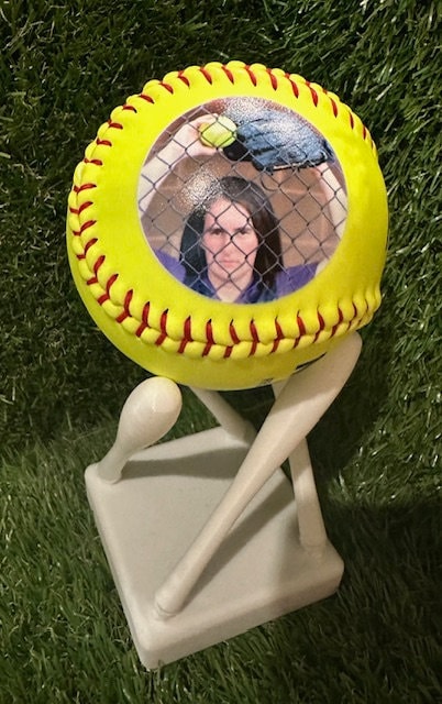 Personalized Photo Softball ||| Gifts for Softball Lovers