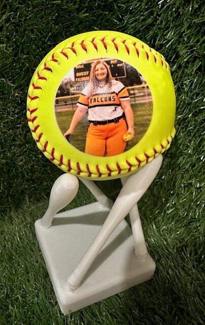 Personalized Photo Softball ||| Gifts for Softball Lovers