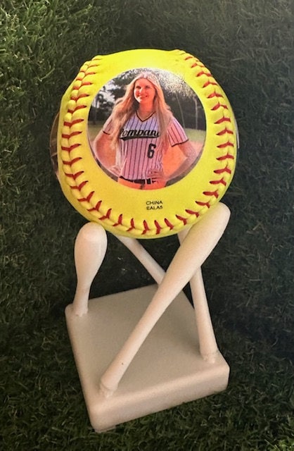 Personalized Photo Softball ||| Gifts for Softball Lovers